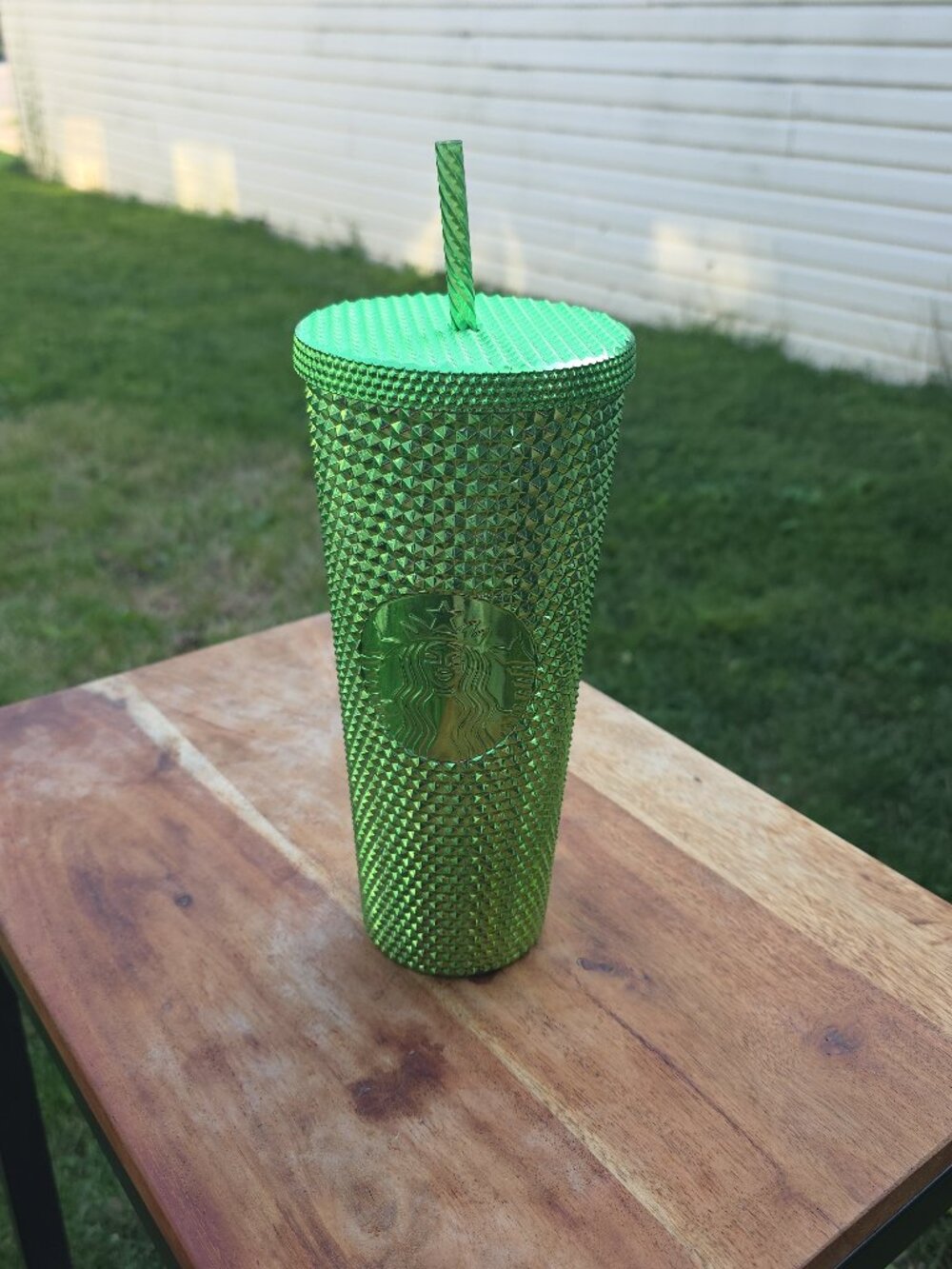 Starbucks Green Studded Tumbler